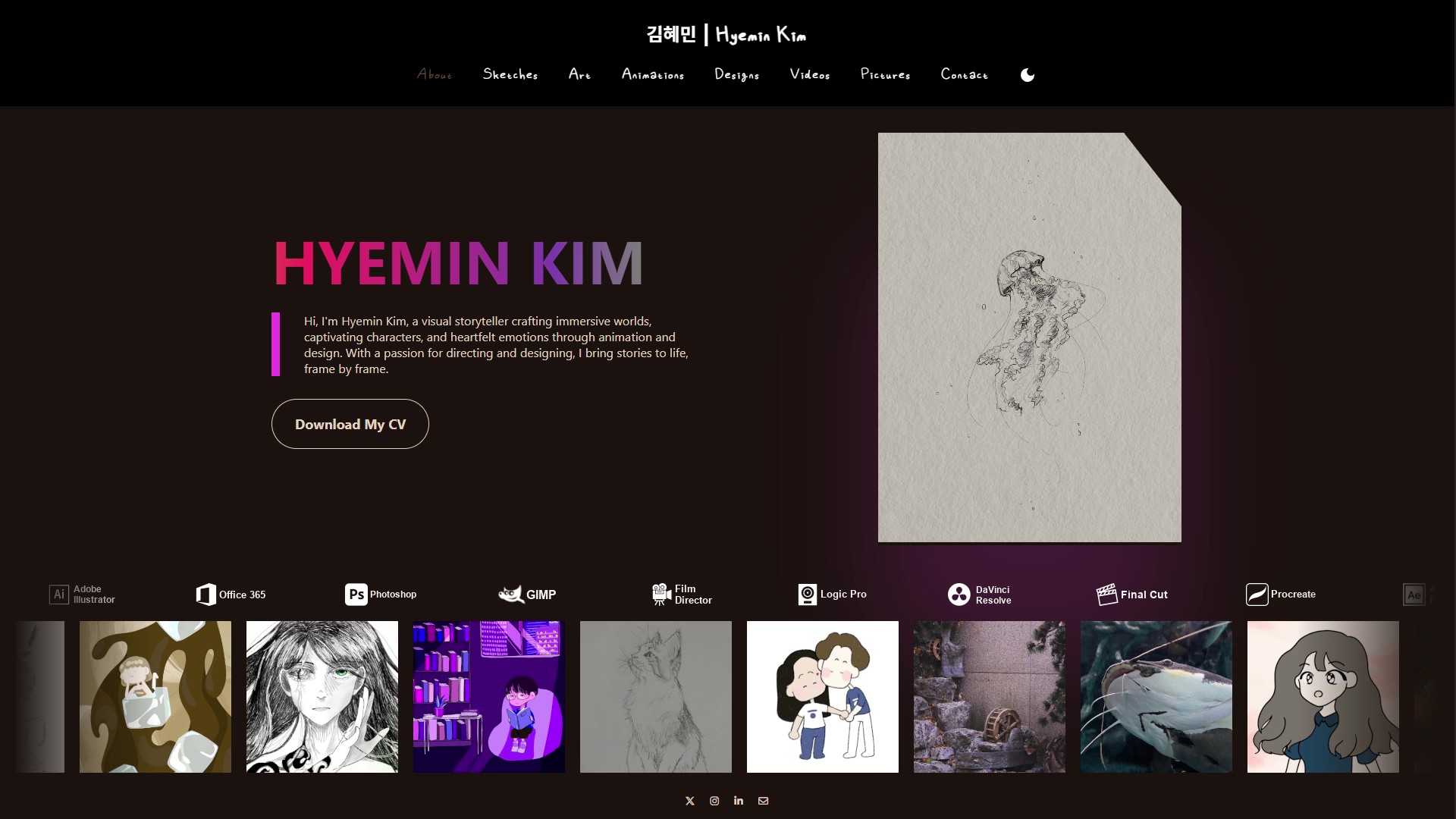 Digital Showroom Website Screenshot